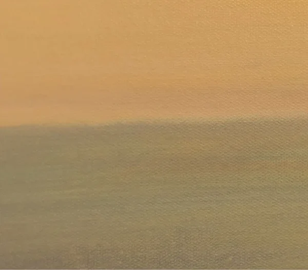 Sunset and Colour Glow Painting Set of 2, 90 x 120 cm Each in mustard — detail