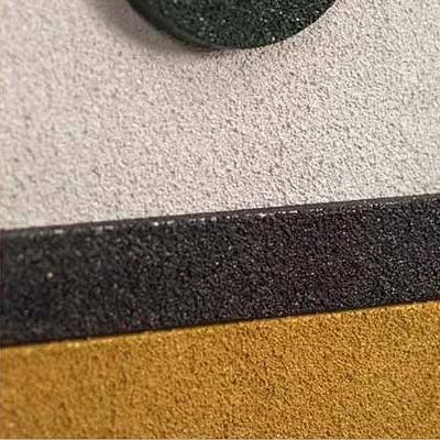 Bauhaus Colour Block Set of 3 in rust — detail