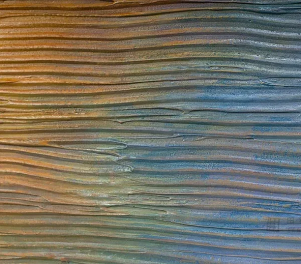 Glowing Square on Black Painting Set of 2, 100 x 100 cm Each in black — detail