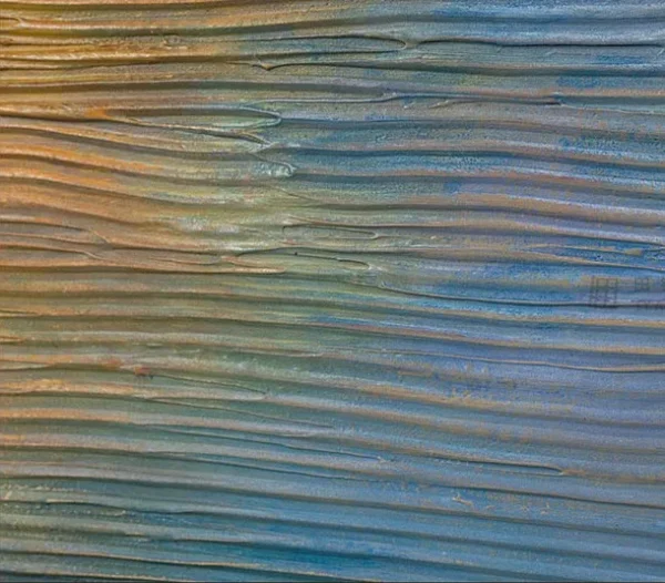 Glowing Square on Black Painting Set of 2, 100 x 100 cm Each in black — detail