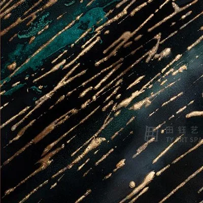 Dark Rain Panel Set of 2 in black — detail