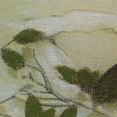 Green Foliage Ink Set of 2 in olive — detail