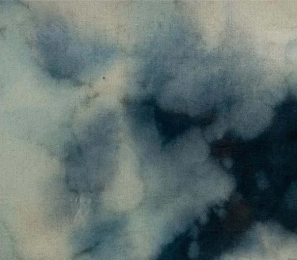 Indigo Ink Set of 2 in Acrylic Frames, 50 x 50 cm Each — detail