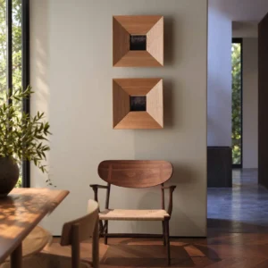 Years Oak Pyramid Wall Frame, 45 cm in natural oak — front view