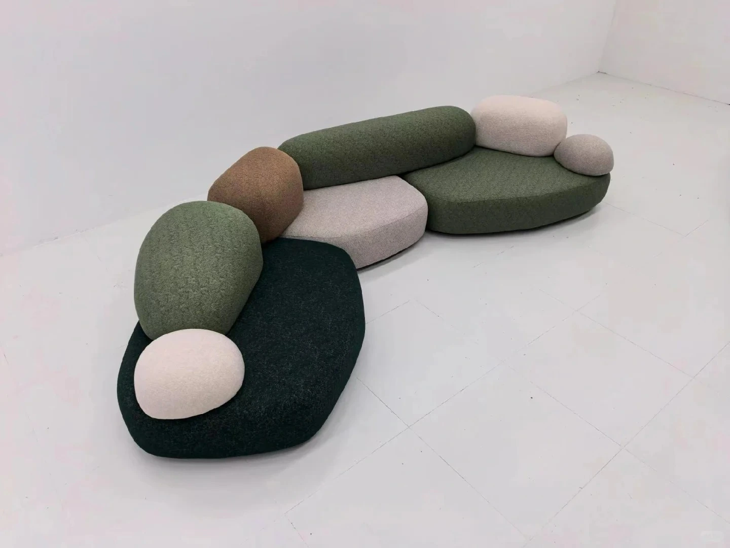 Modular sofa alternate viewing angle