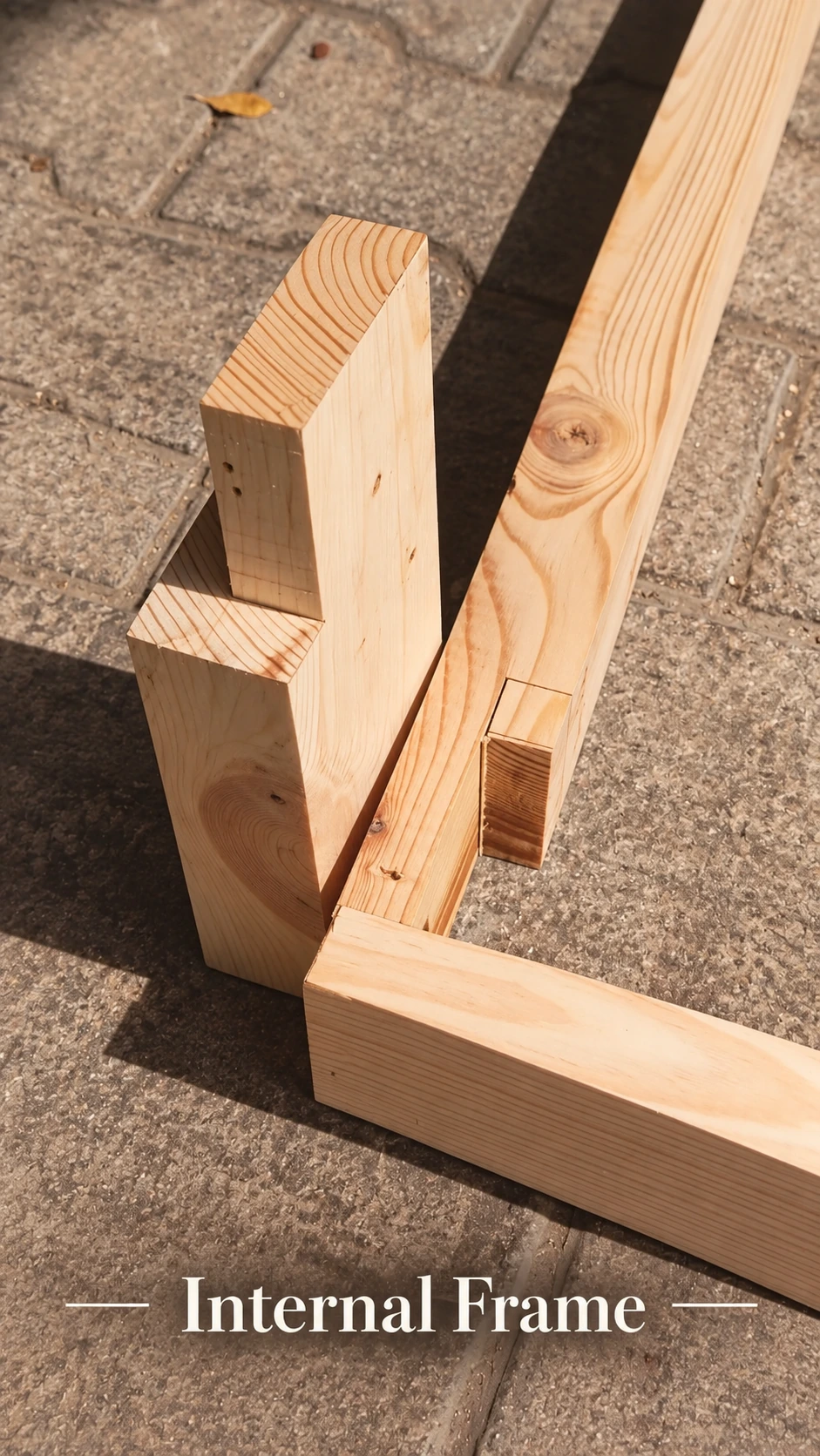 6. Internal frame: stable geometry gives the upholsterer a consistent base for foam and cover tension.