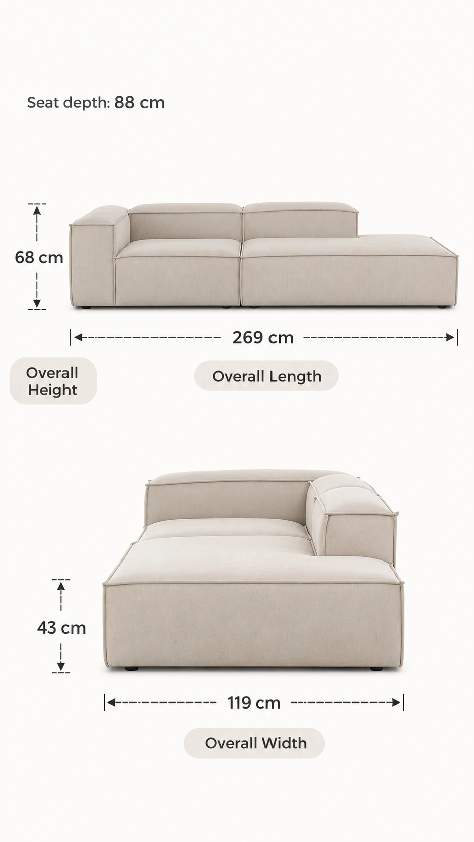 4. Overall dimensions: verify length, depth and height against the approved drawing before shipment.