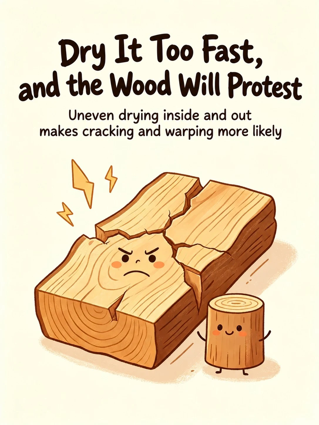 Kiln-dried wood visual learning sequence 7