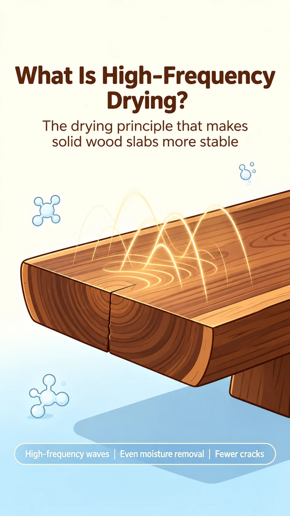 High-frequency wood drying explained