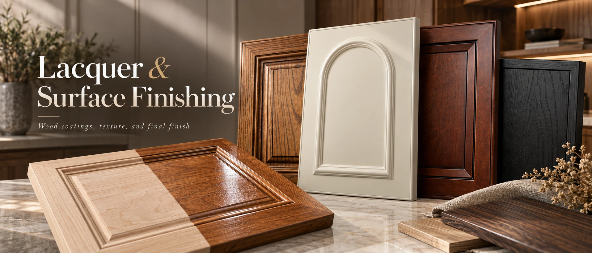 Lacquer and surface finishing for fine furniture