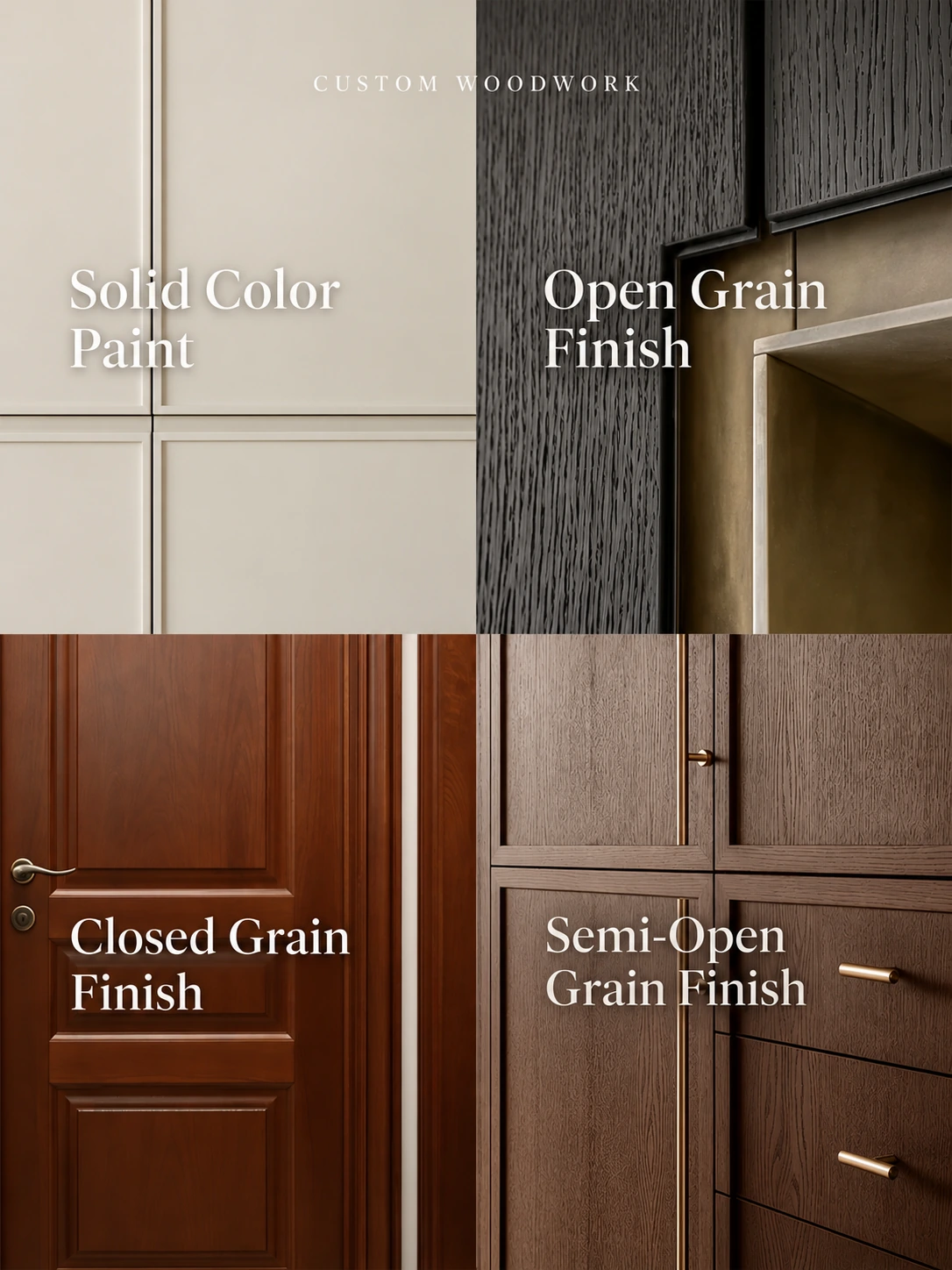 Furniture finish system overview