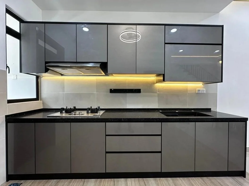 Aluminum profiles are common where light weight and clean cabinet geometry are priorities.