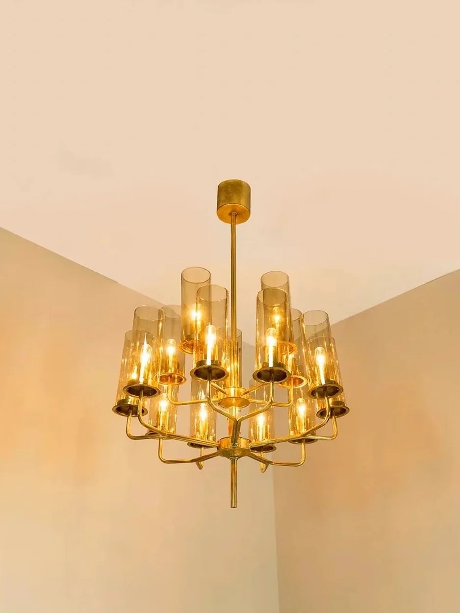 A polished or bright brass finish reads more decorative and reflective.