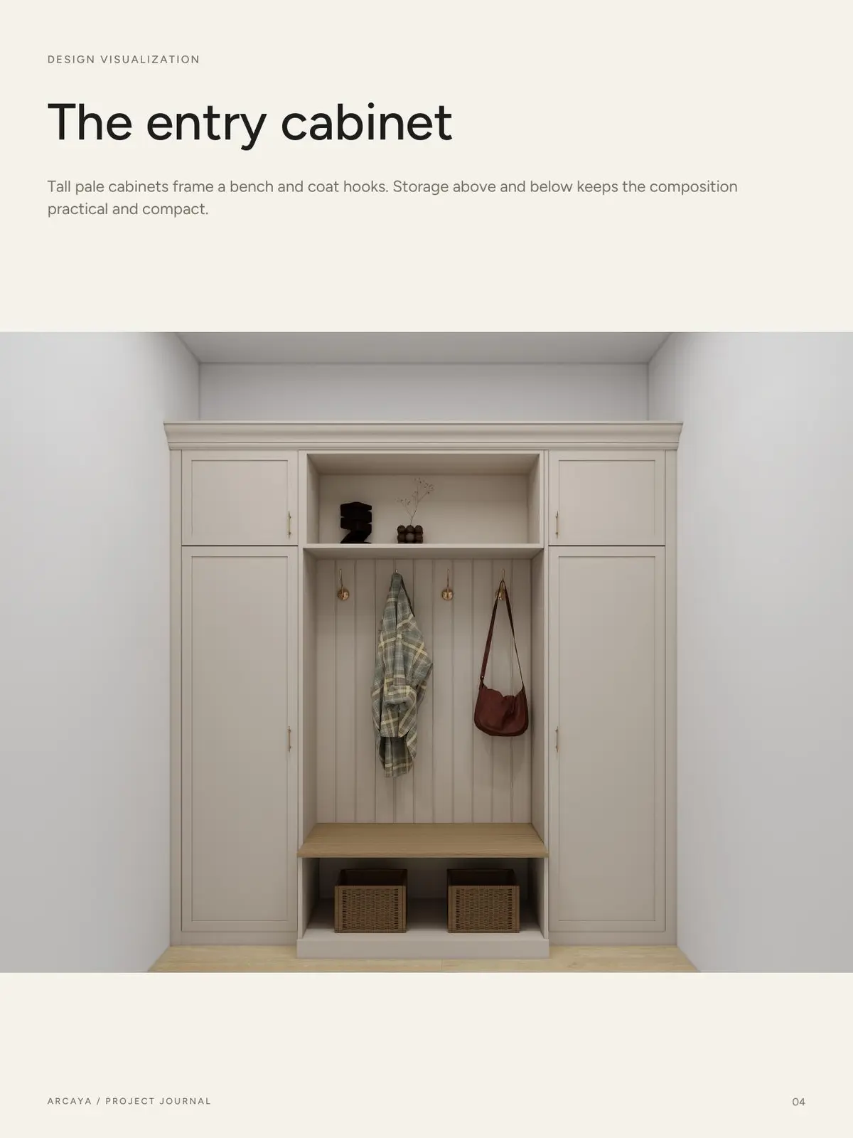 Seattle entry cabinet visualization
