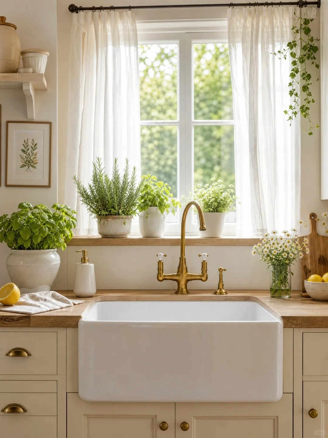 A finished kitchen view helps connect factory QC decisions to the appearance the client ultimately sees.