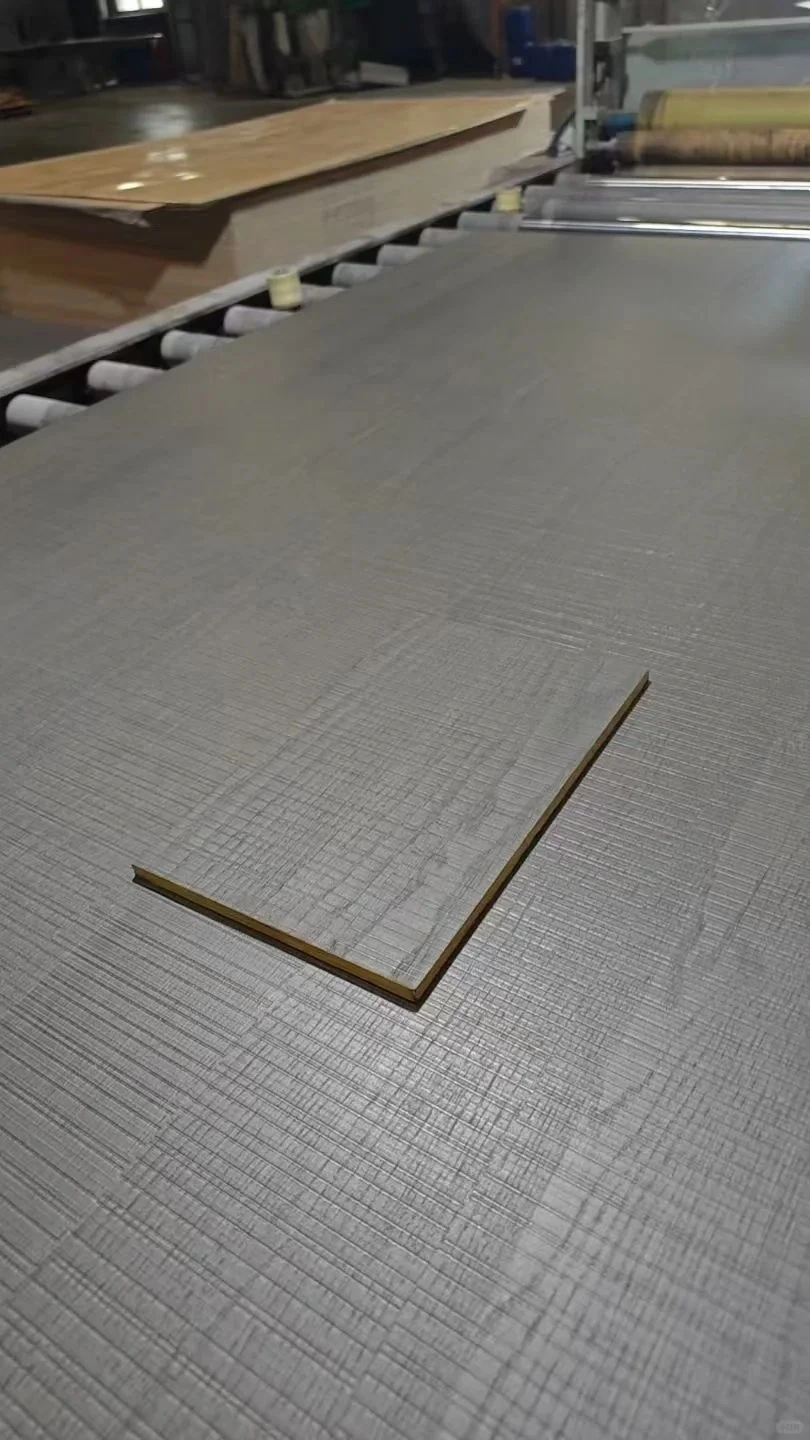 Veneered edge and panel sample
