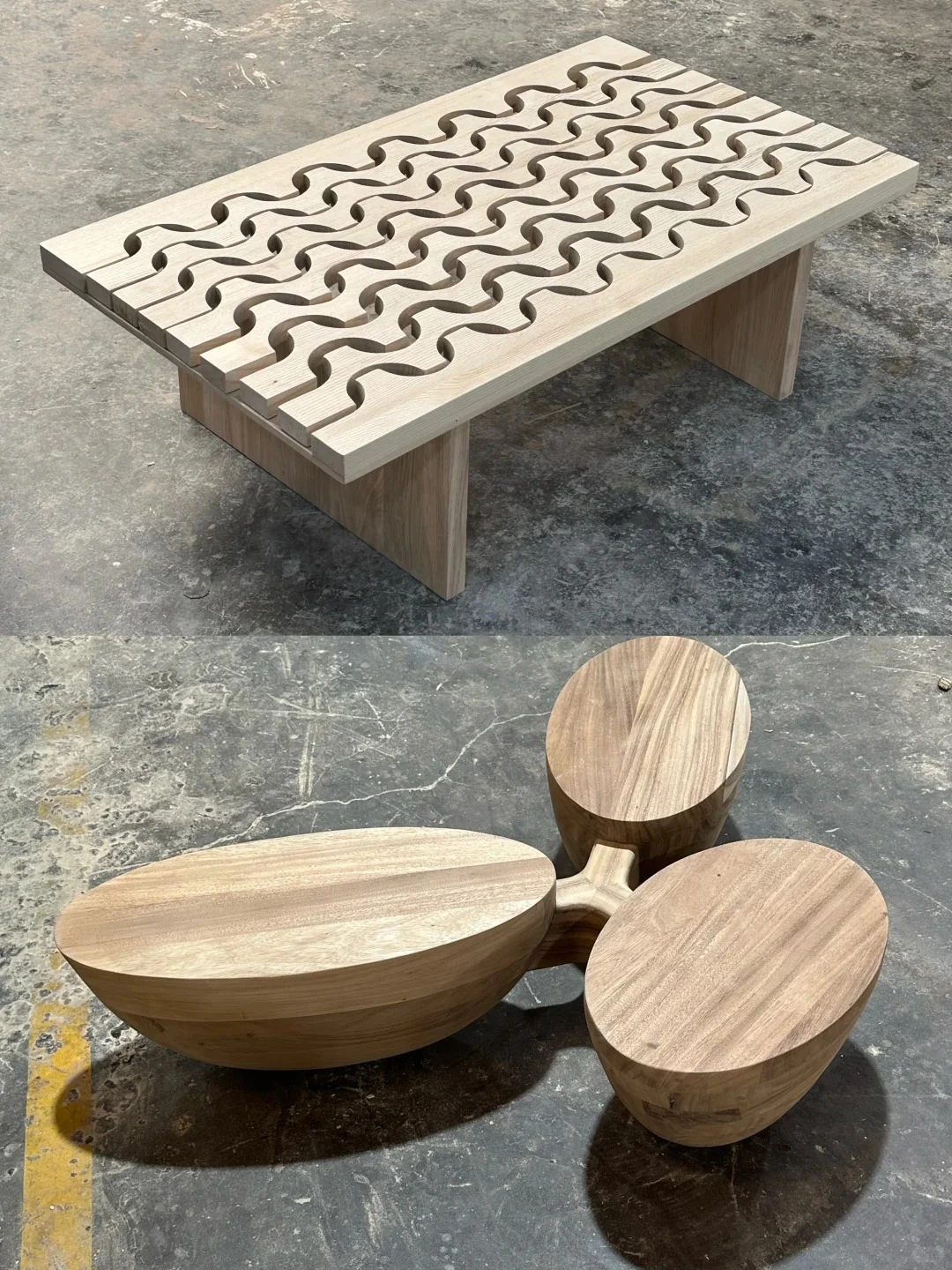 Custom furniture factory inspection area